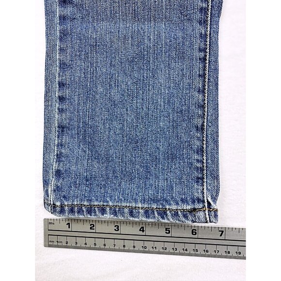 TOMMY HILFIGER Jeans Womens Slouch Boyfriend Non Stretch Light Stone Wash Size 4 - Picture 5 of 11